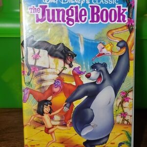 Disney's The Jungle Book VHS - Blue and Purple Cover